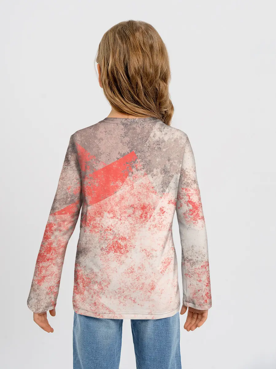 Детский лонгслив / Билли Айлиш стиль гранж