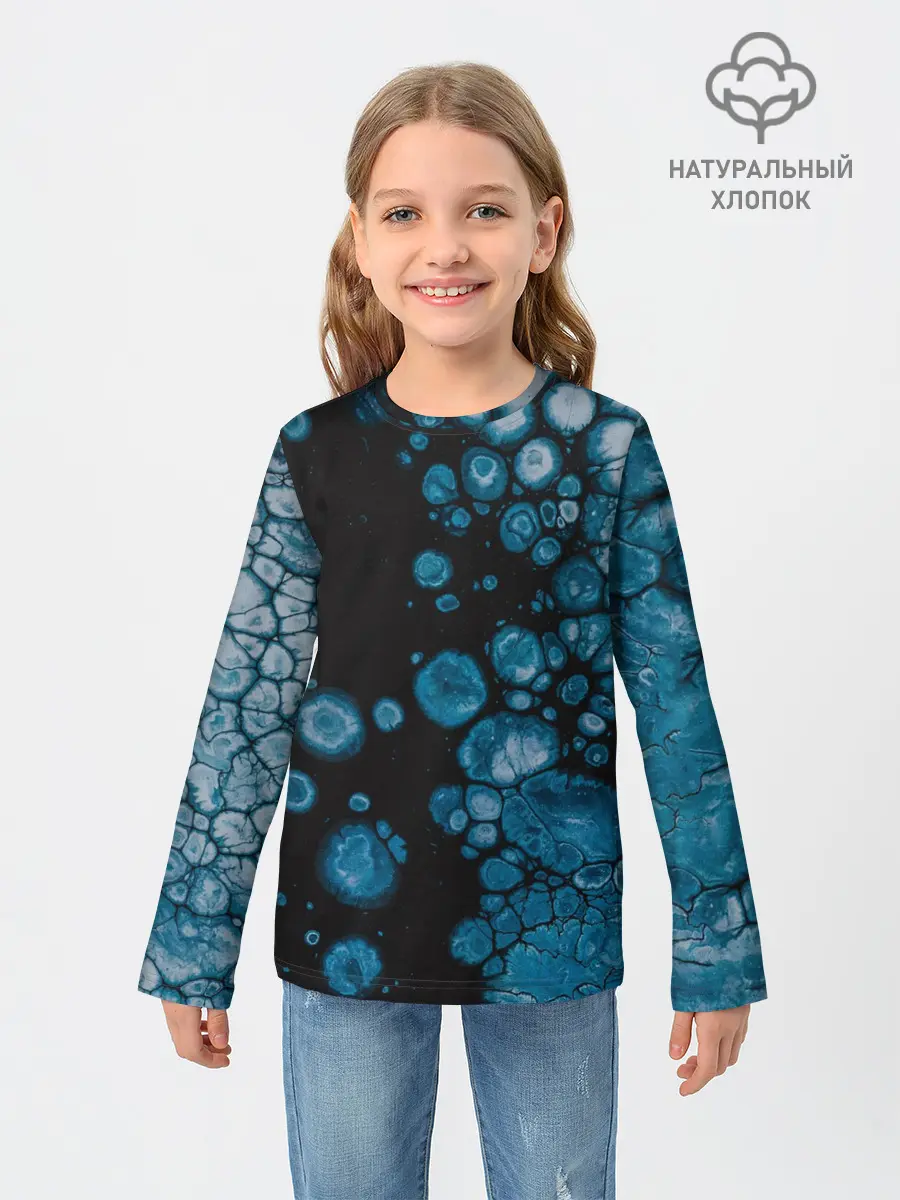 Детский лонгслив / Лёд