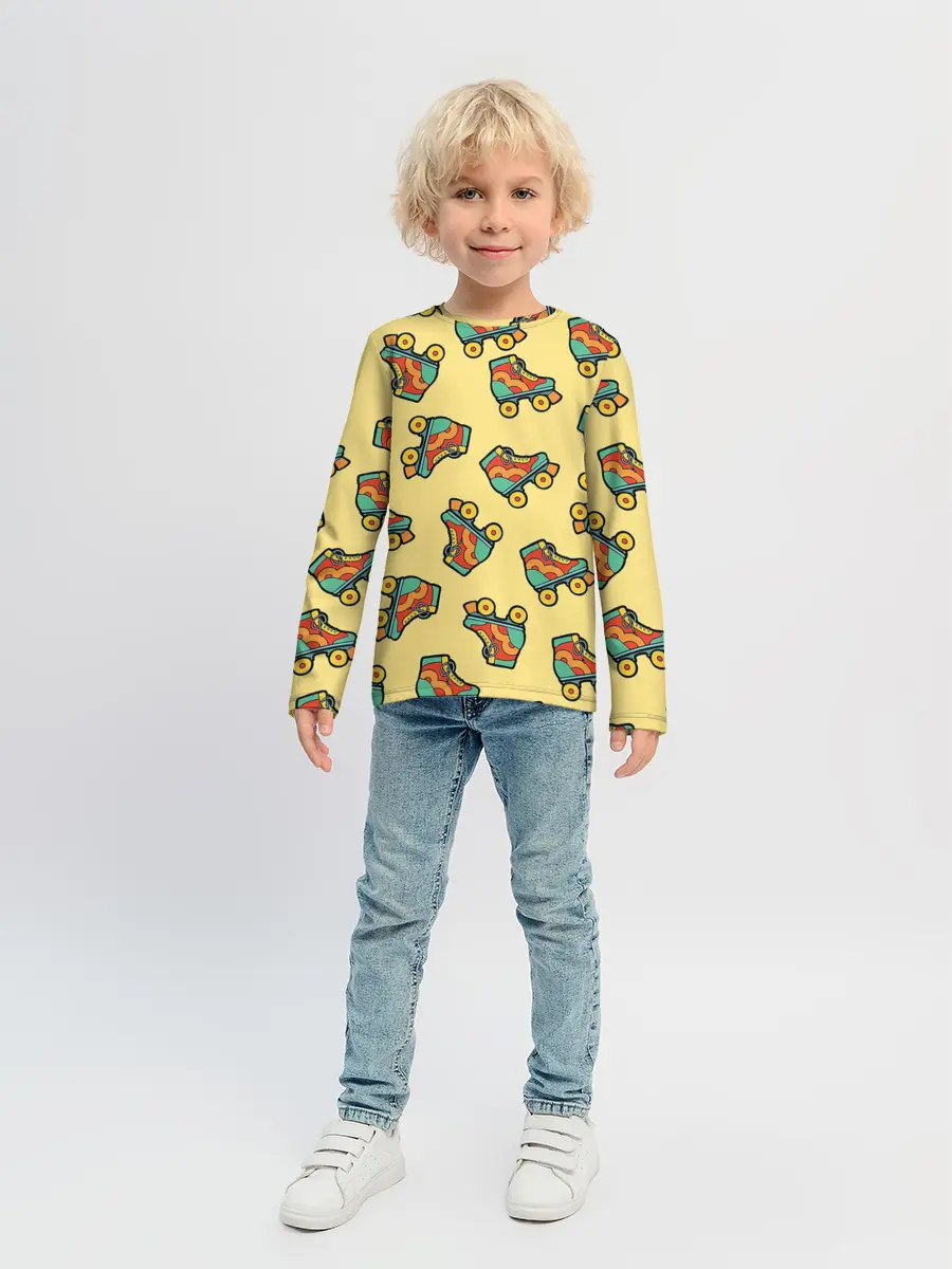 Детский лонгслив / Ролики
