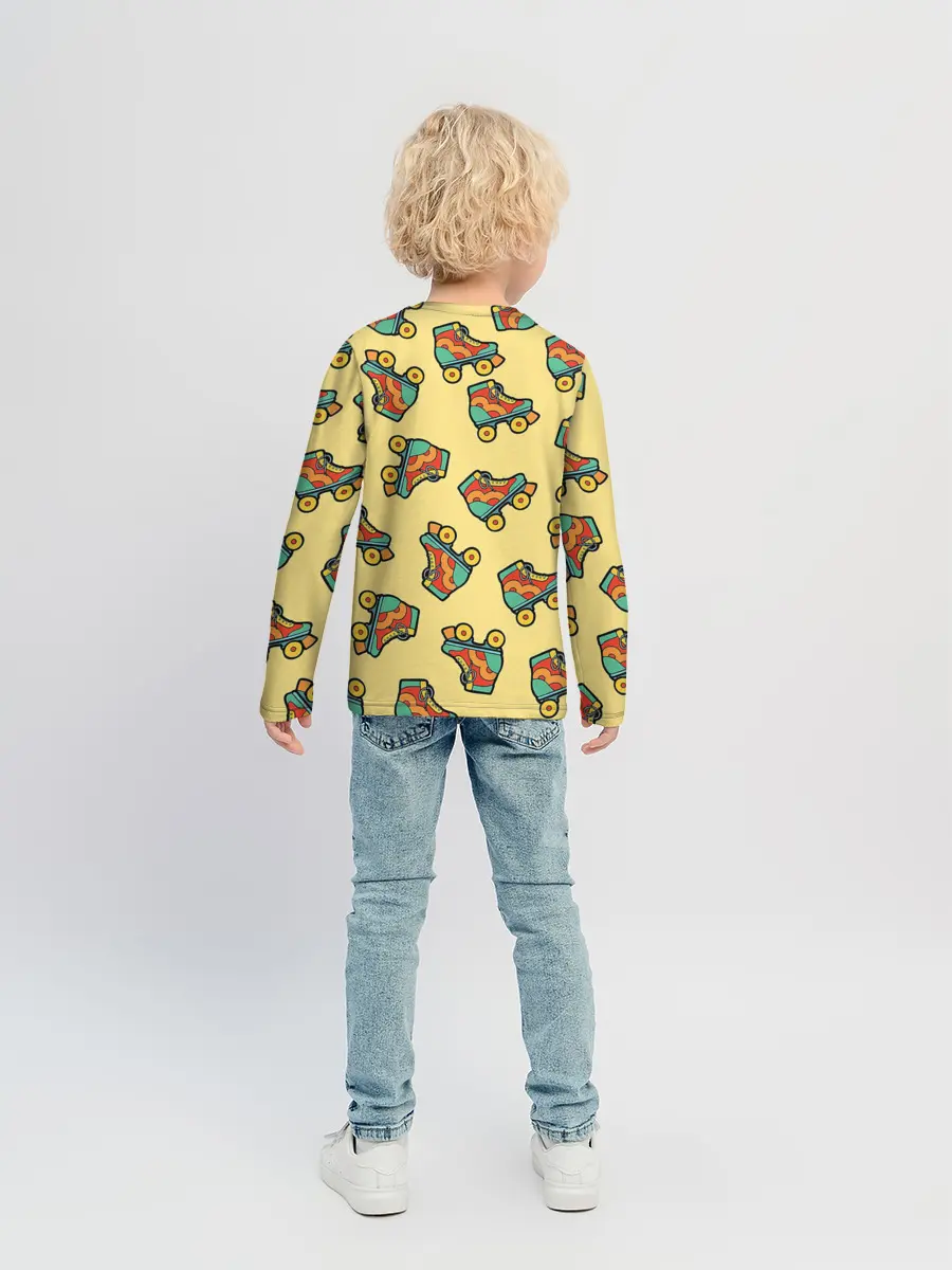 Детский лонгслив / Ролики