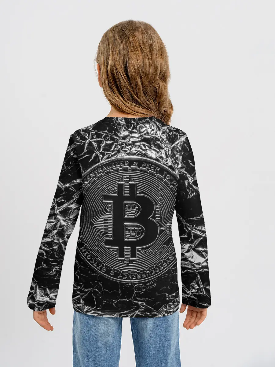 Детский лонгслив / БИТКОИН | BITCOIN