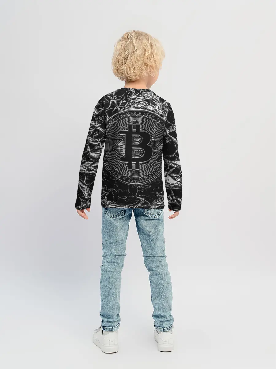 Детский лонгслив / БИТКОИН | BITCOIN