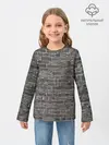 Детский лонгслив / кирпич