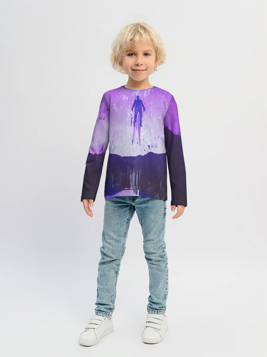 Детский лонгслив / Парящий в небесах
