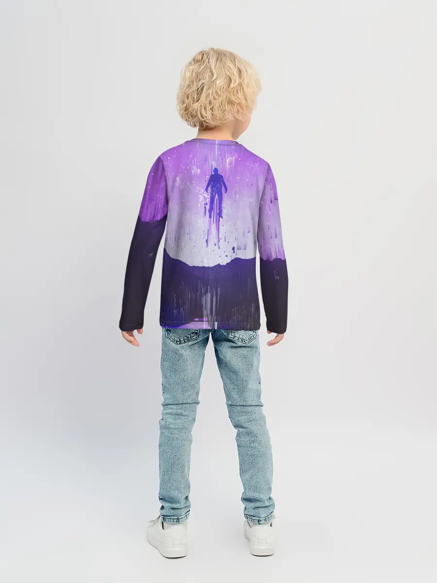 Детский лонгслив / Парящий в небесах
