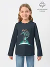 Детский лонгслив / Space Surfing