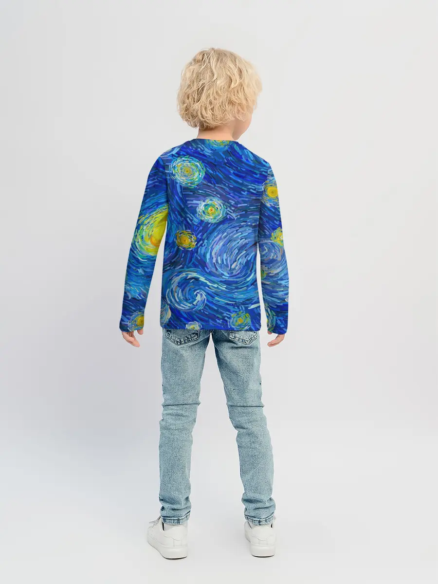 Детский лонгслив / Ван Гог