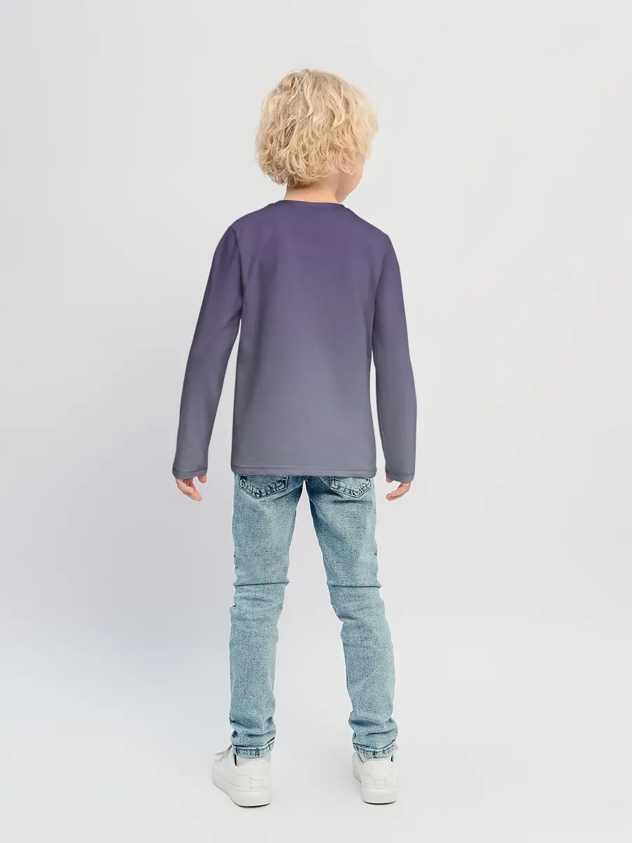 Детский лонгслив / ведьма сова луна