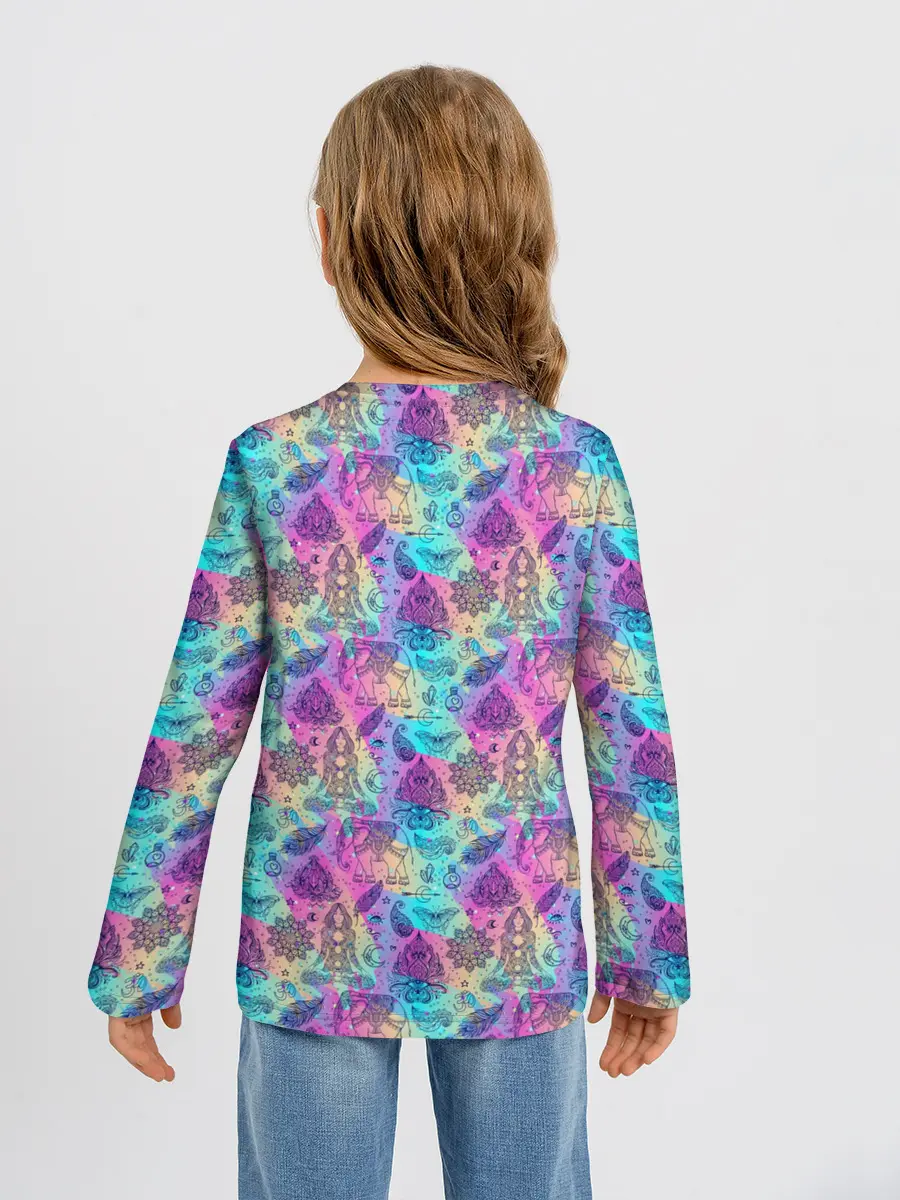 Детский лонгслив / Медитация