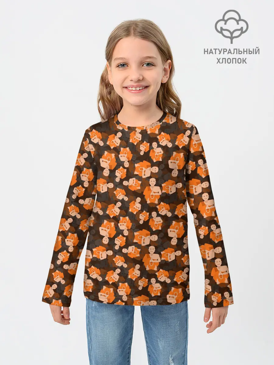 Детский лонгслив / Медитация