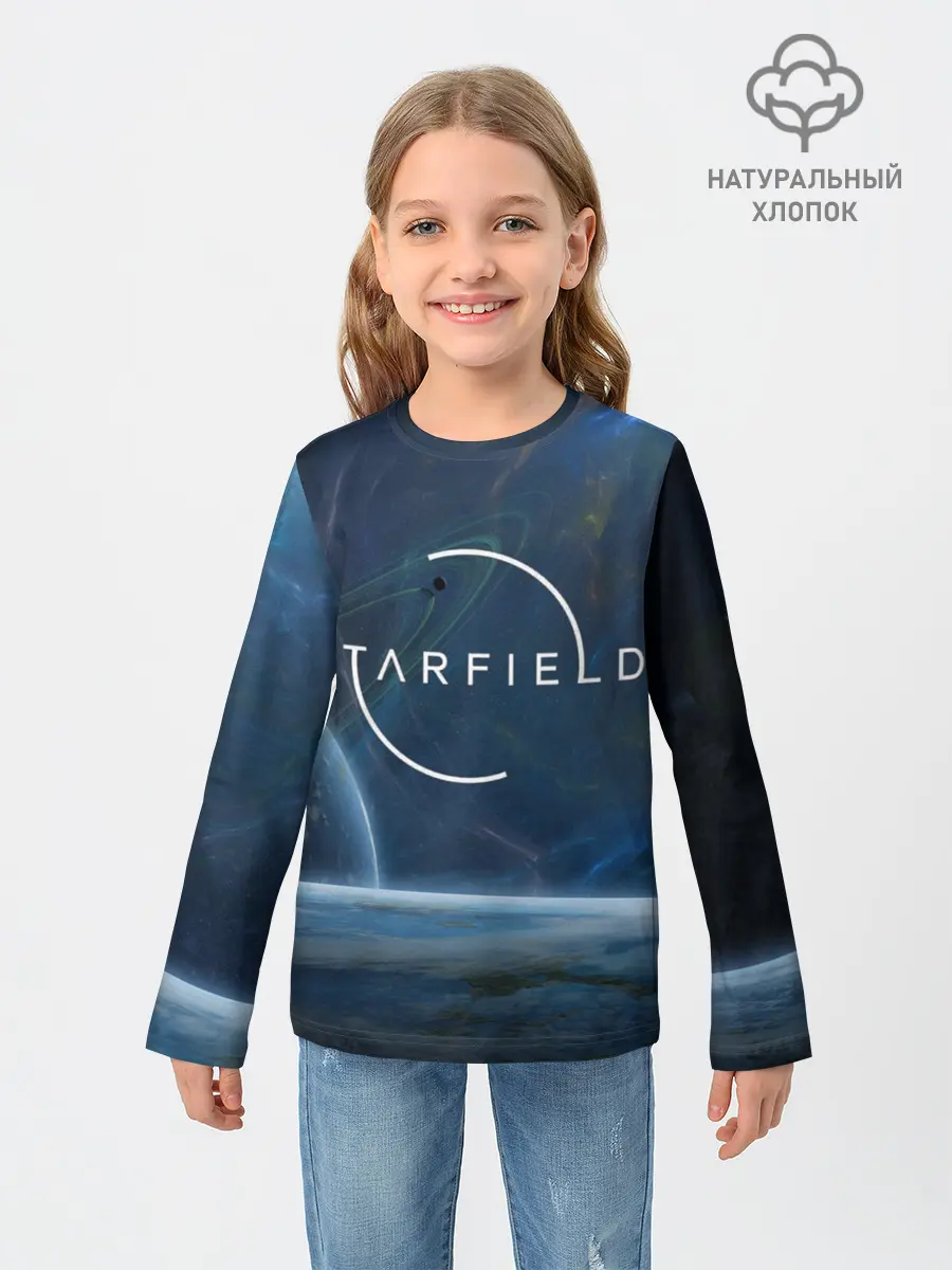 Детский лонгслив / Starfield