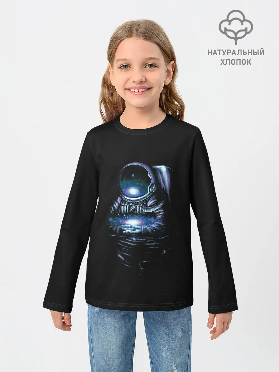 Детский лонгслив / Galaxy play