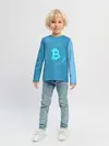 Детский лонгслив / Bitcoin