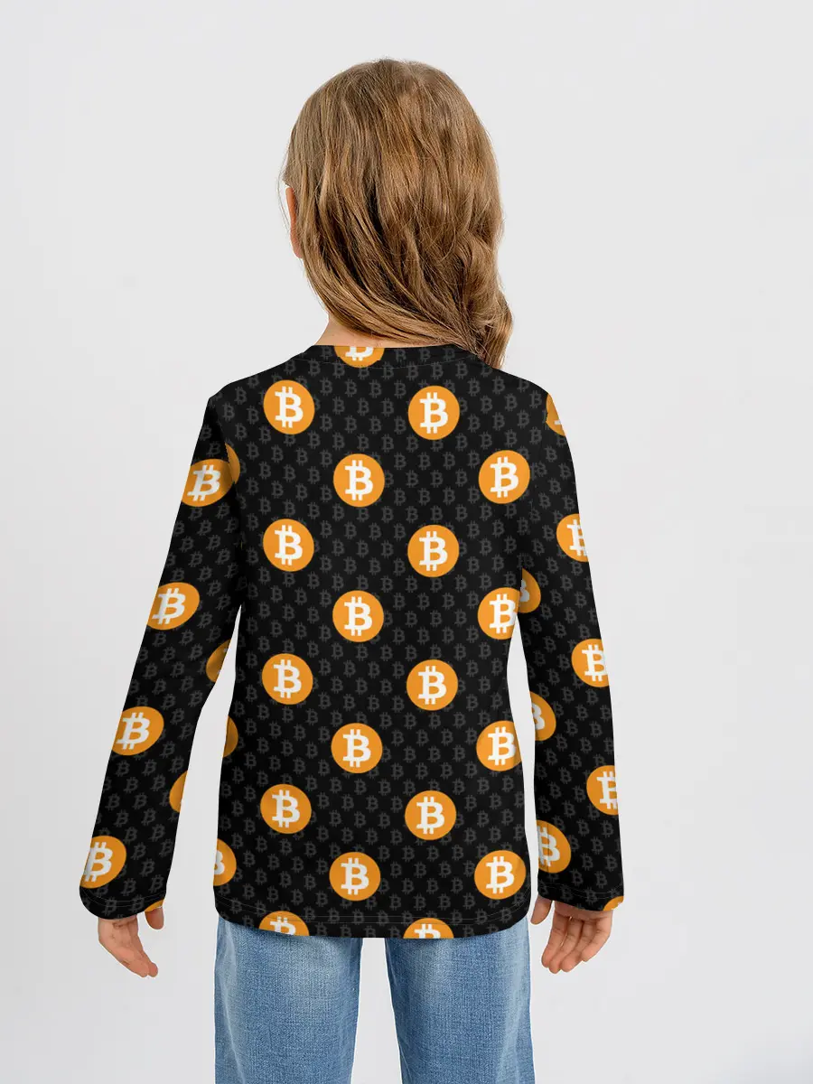 Детский лонгслив / БИТКОИН | BITCOIN