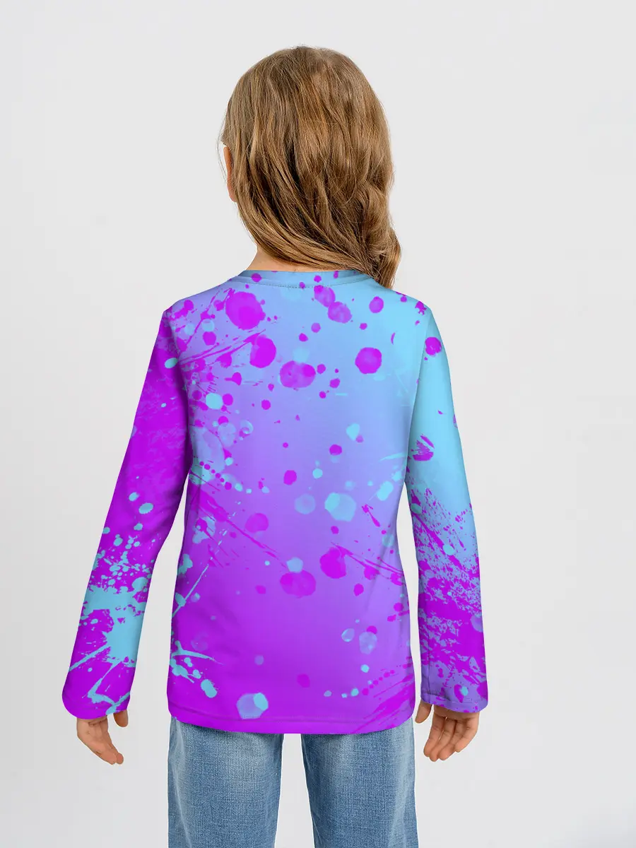 Детский лонгслив / Bitcoin