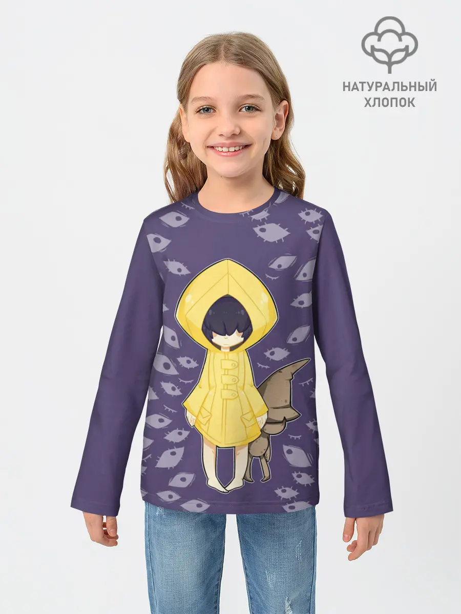 Детский лонгслив / Little Nightmares Глаза