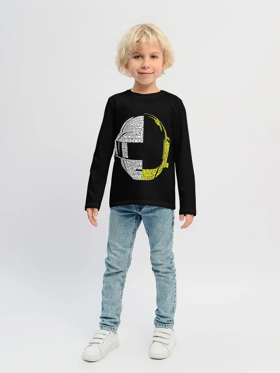 Детский лонгслив / Daft Punk