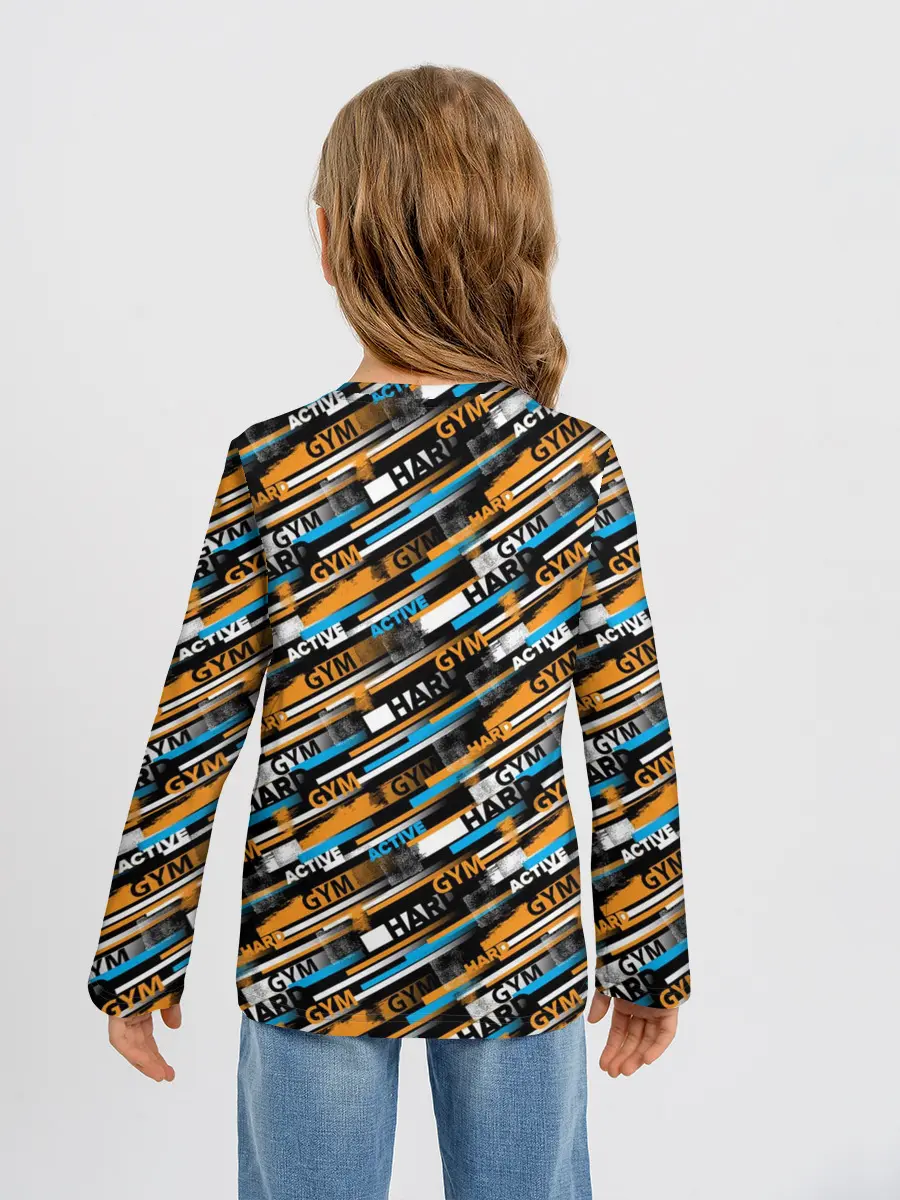 Детский лонгслив / Fitness