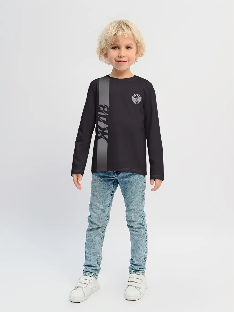 Детский лонгслив / ЖДВ , железнодорожные войска