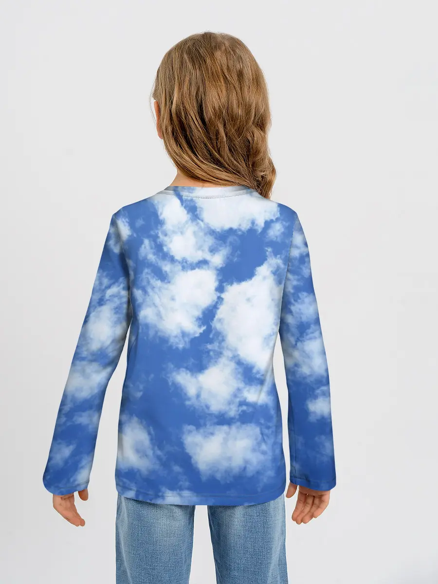 Детский лонгслив / ОБЛАКА