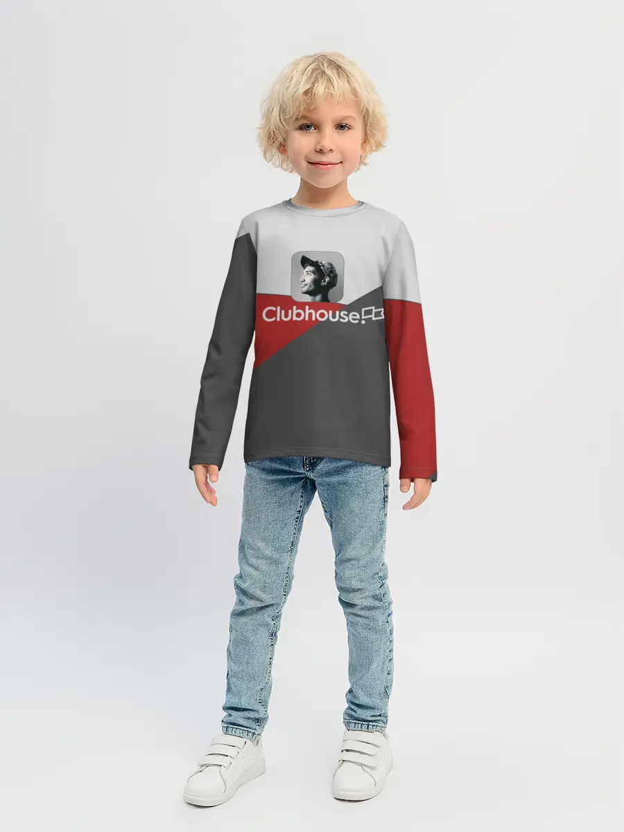 Детский лонгслив / Clubhouse | Клабхаус