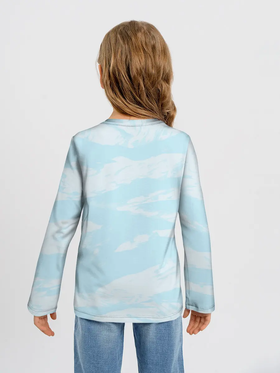 Детский лонгслив / Снежный танец | Dota 2