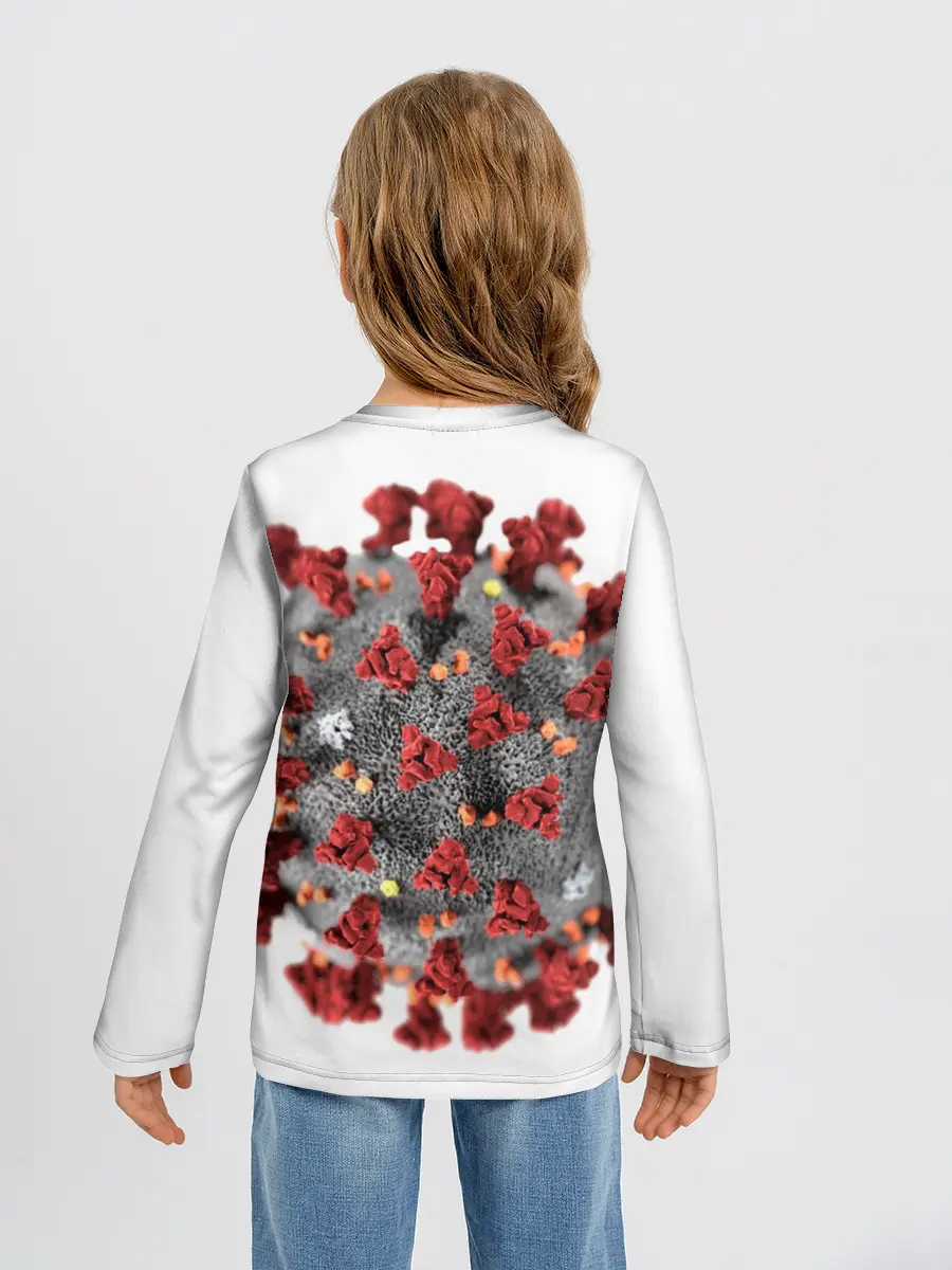Детский лонгслив / Covid-19
