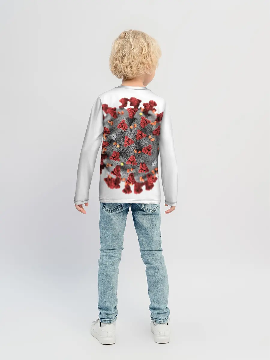 Детский лонгслив / Covid-19