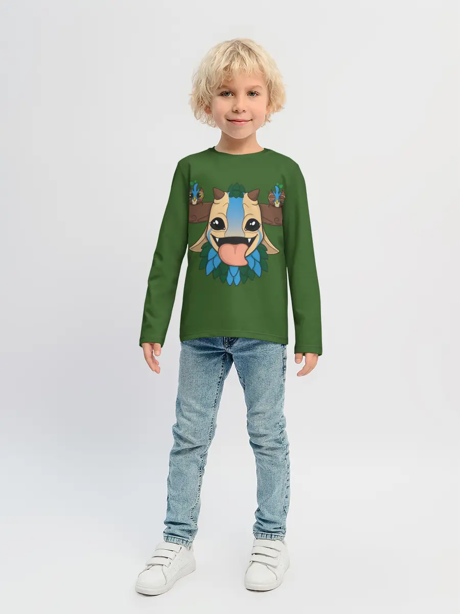 Детский лонгслив / Курьер | Dota 2