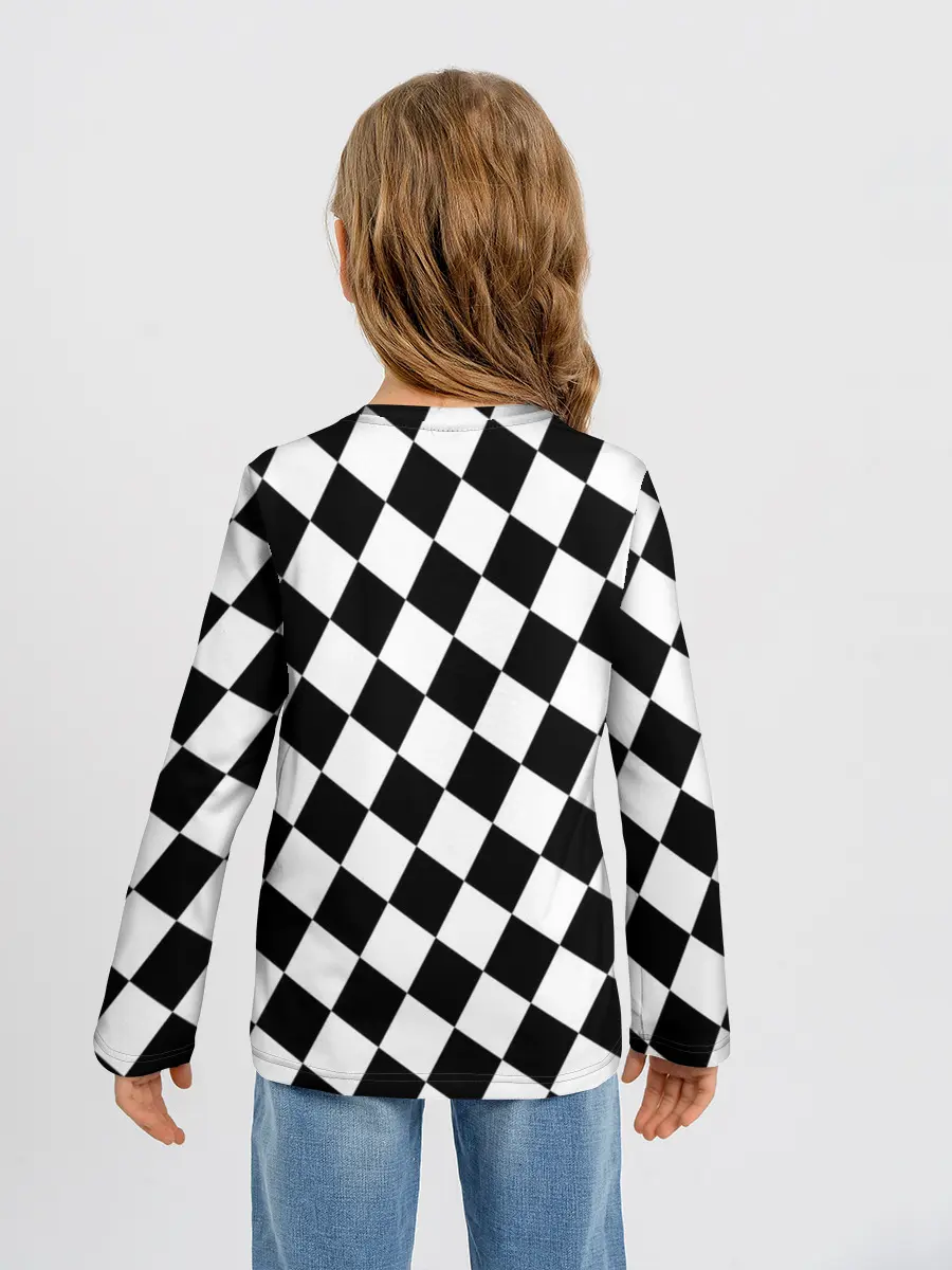 Детский лонгслив / Шахматы