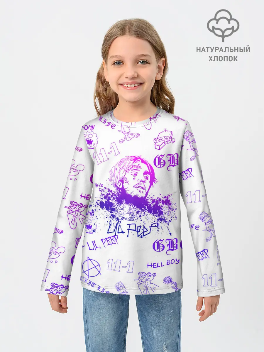 Детский лонгслив / LIL PEEP