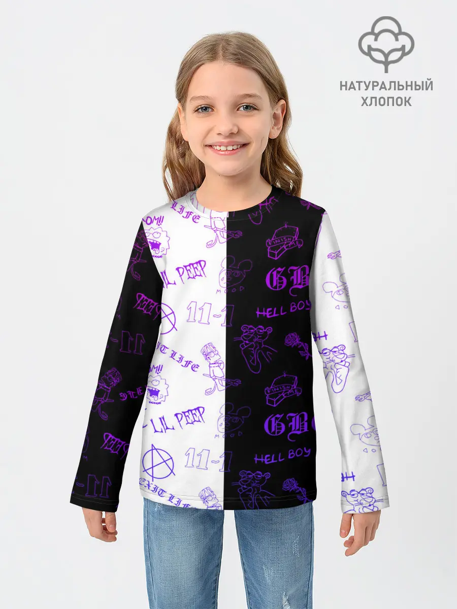 Детский лонгслив / LIL PEEP