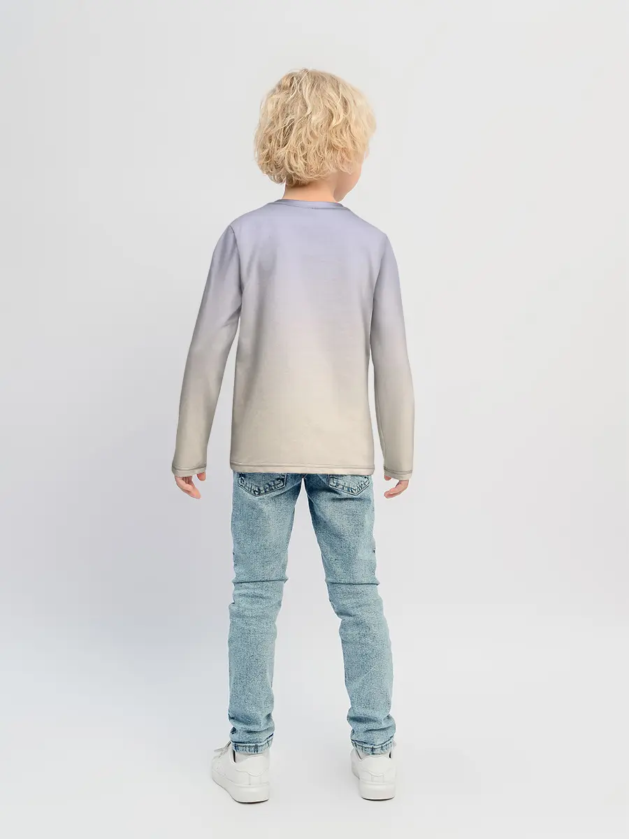 Детский лонгслив / золотая рыбка