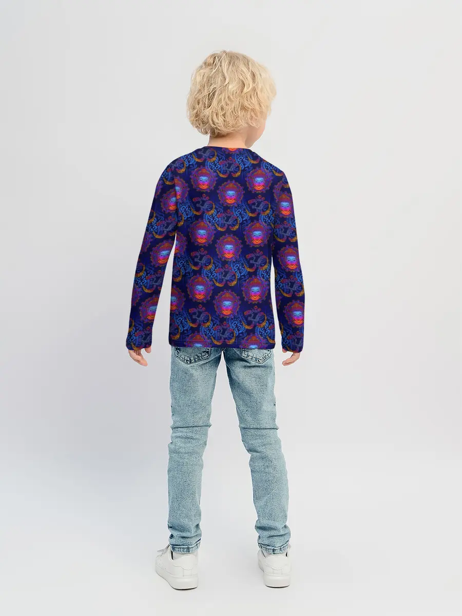Детский лонгслив / Мантра ОМ