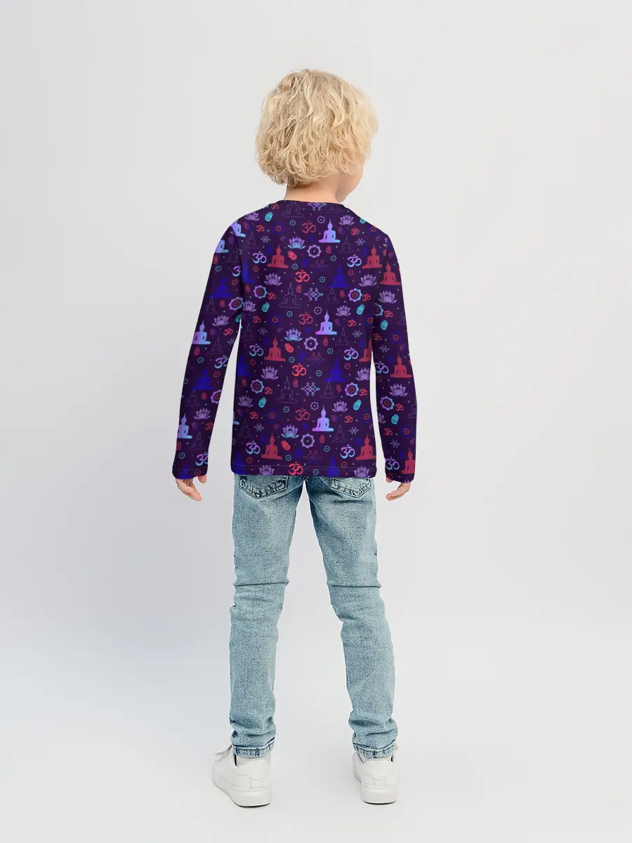 Детский лонгслив / Медитация
