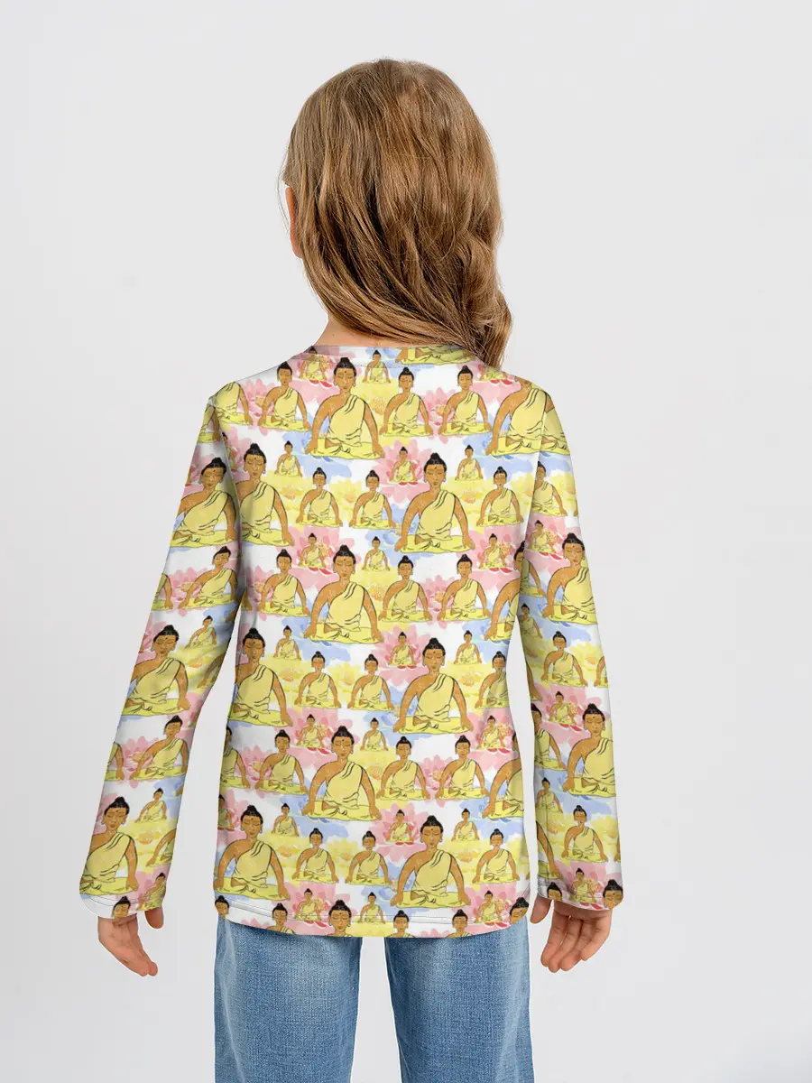 Детский лонгслив / Йога