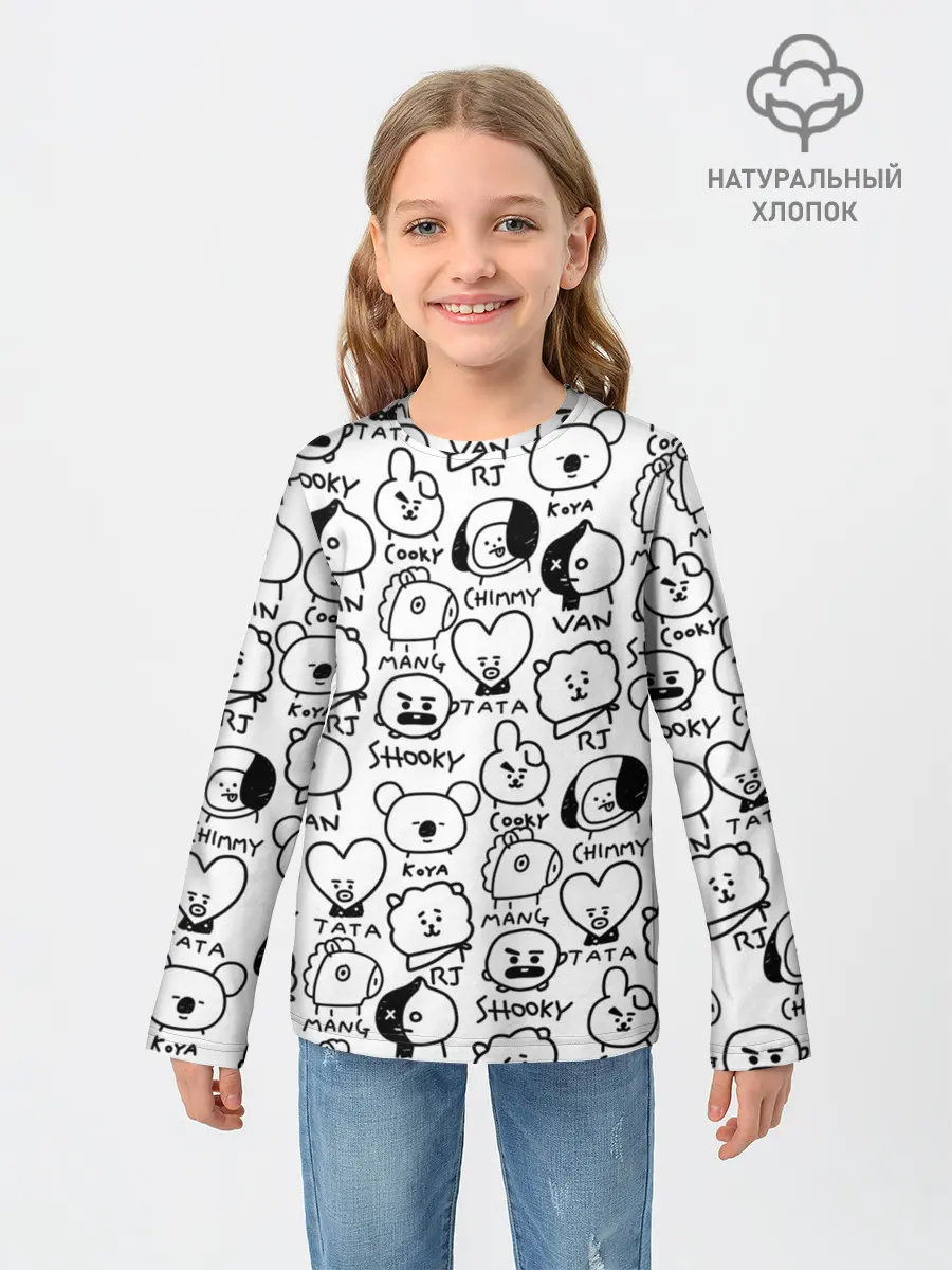 Детский лонгслив / BTS | BT21