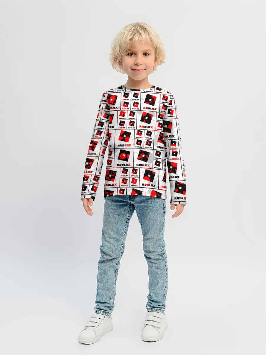 Детский лонгслив / ROBLOX