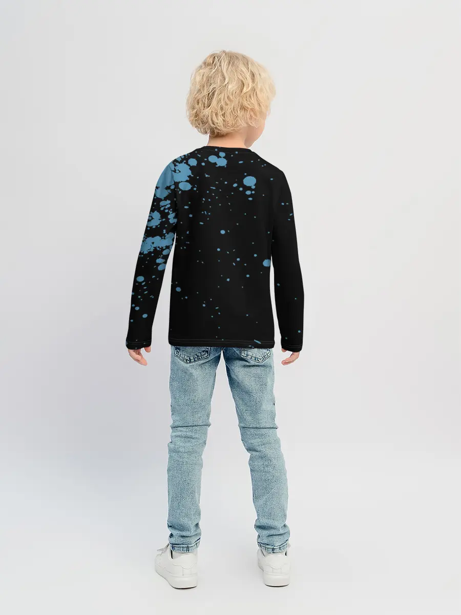 Детский лонгслив / Grand Theft Mario V