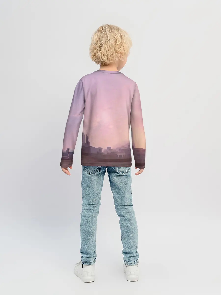 Детский лонгслив / Персонажи ГТА 5