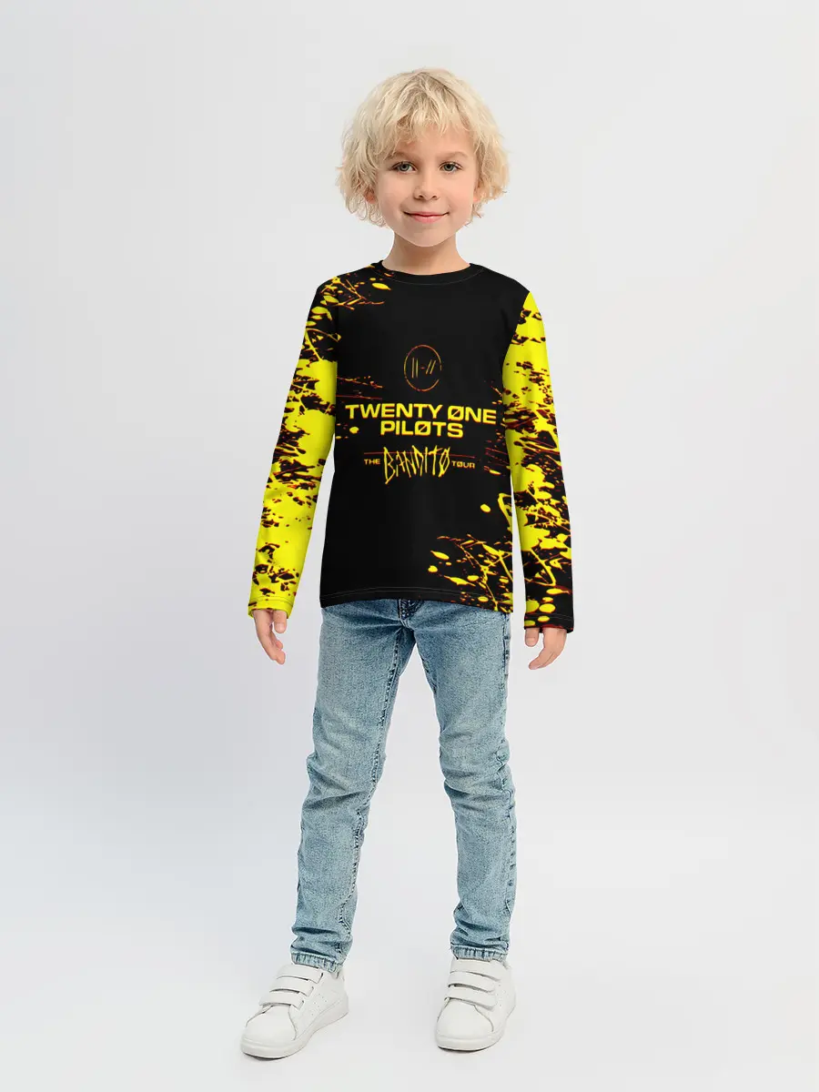 Детский лонгслив / TWENTY ONE PILOTS TOP.