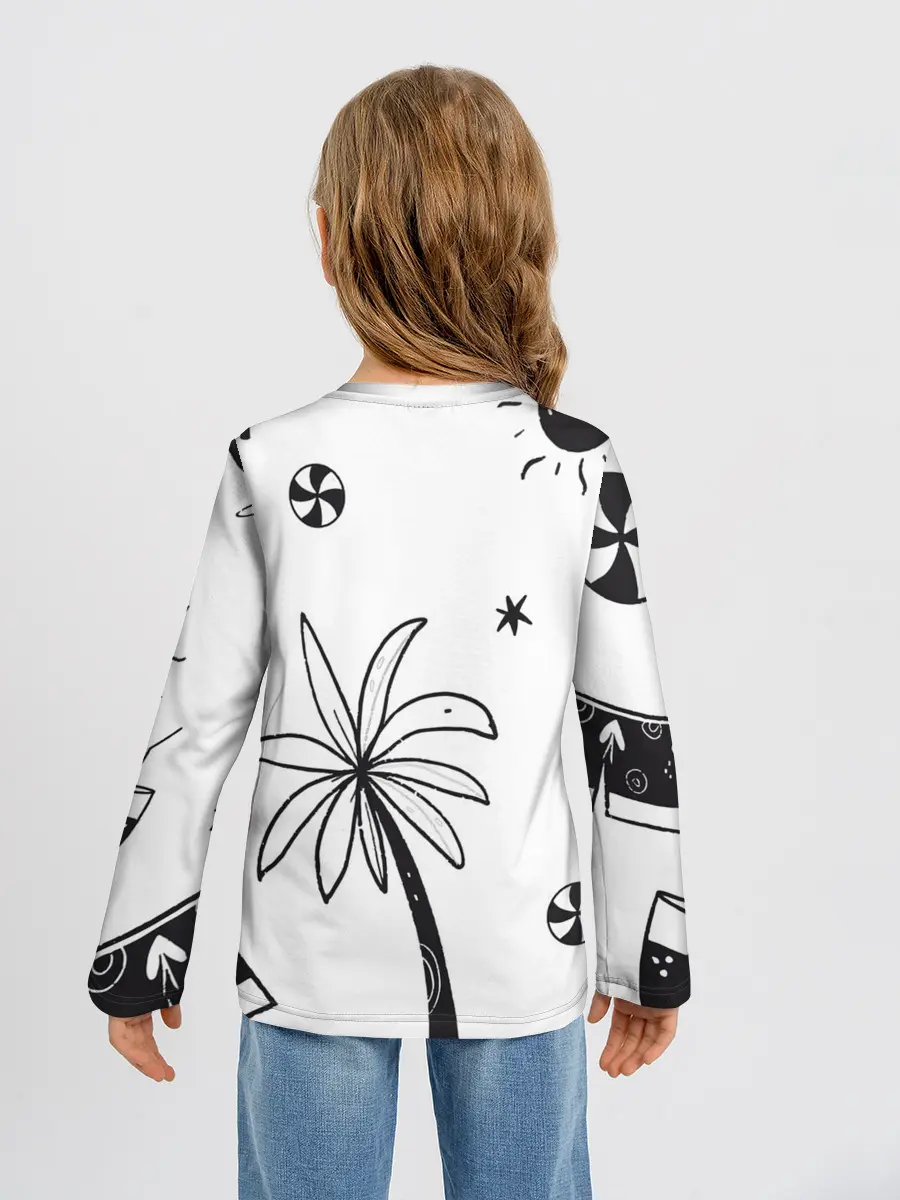 Детский лонгслив / Летние вайбы