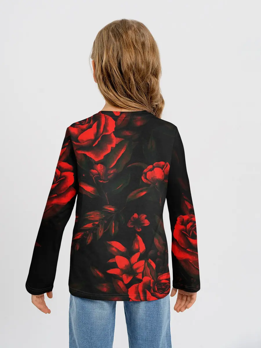 Детский лонгслив / ROSES | РОЗЫ