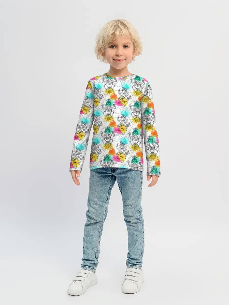 Детский лонгслив / Йога