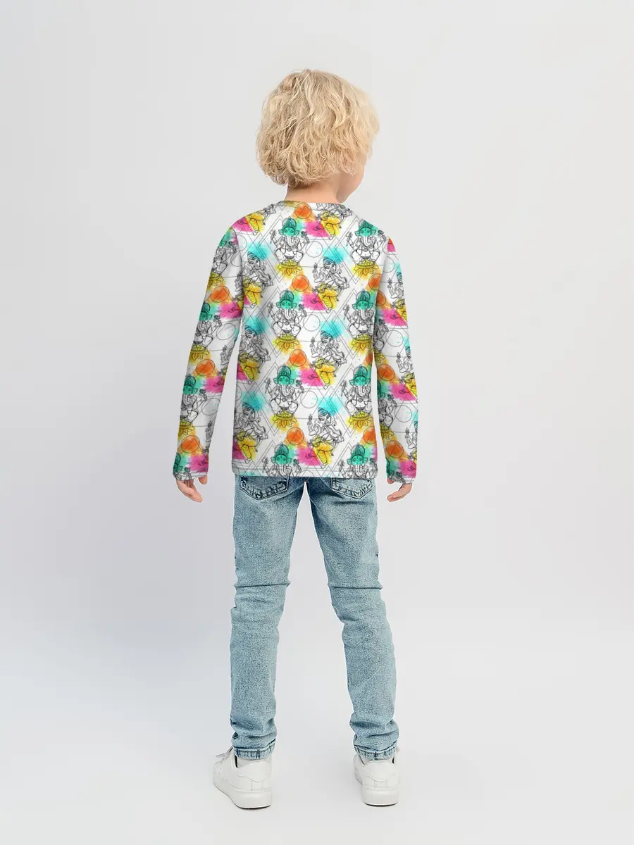 Детский лонгслив / Йога