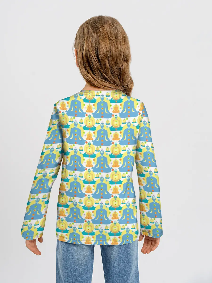 Детский лонгслив / Медитация