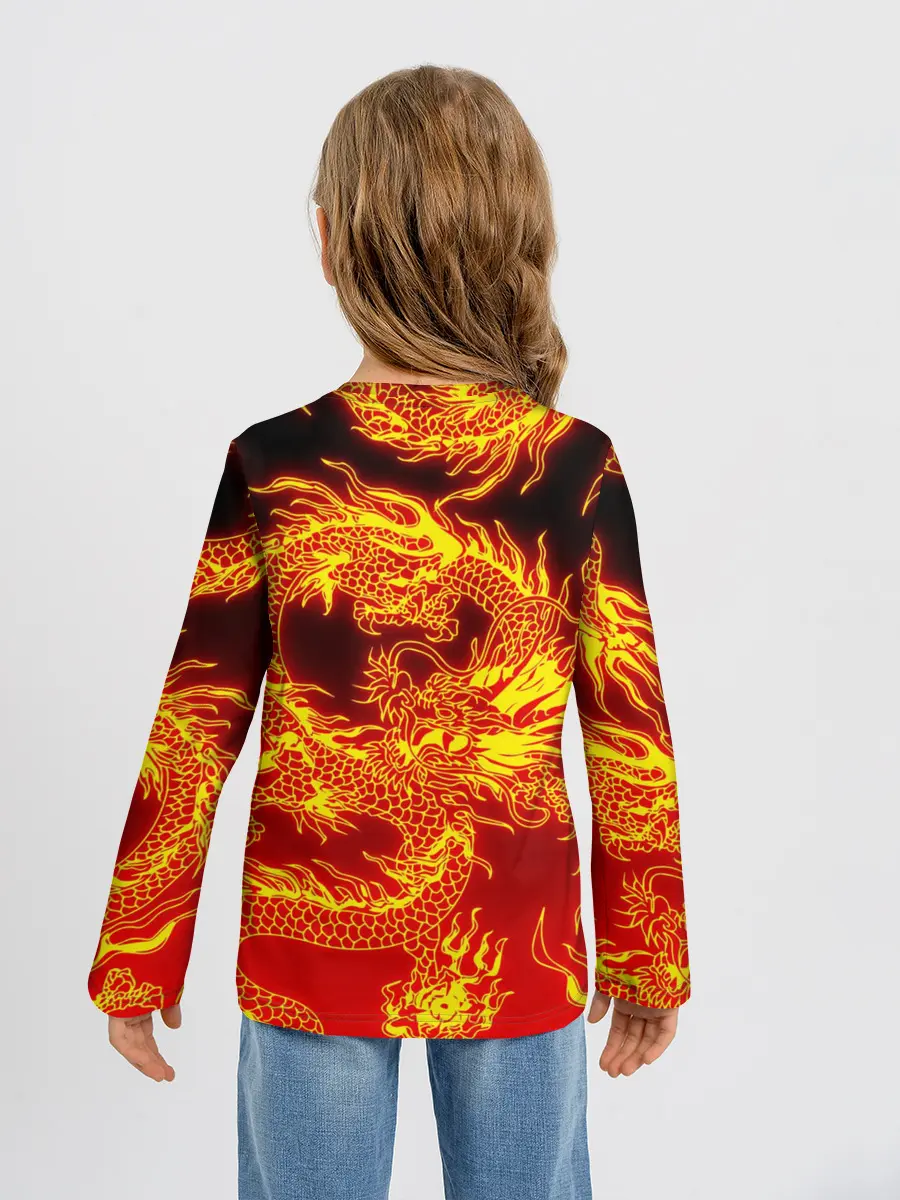 Детский лонгслив / ДРАКОН