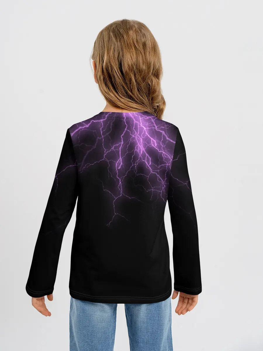 Детский лонгслив / Разряд Молнии