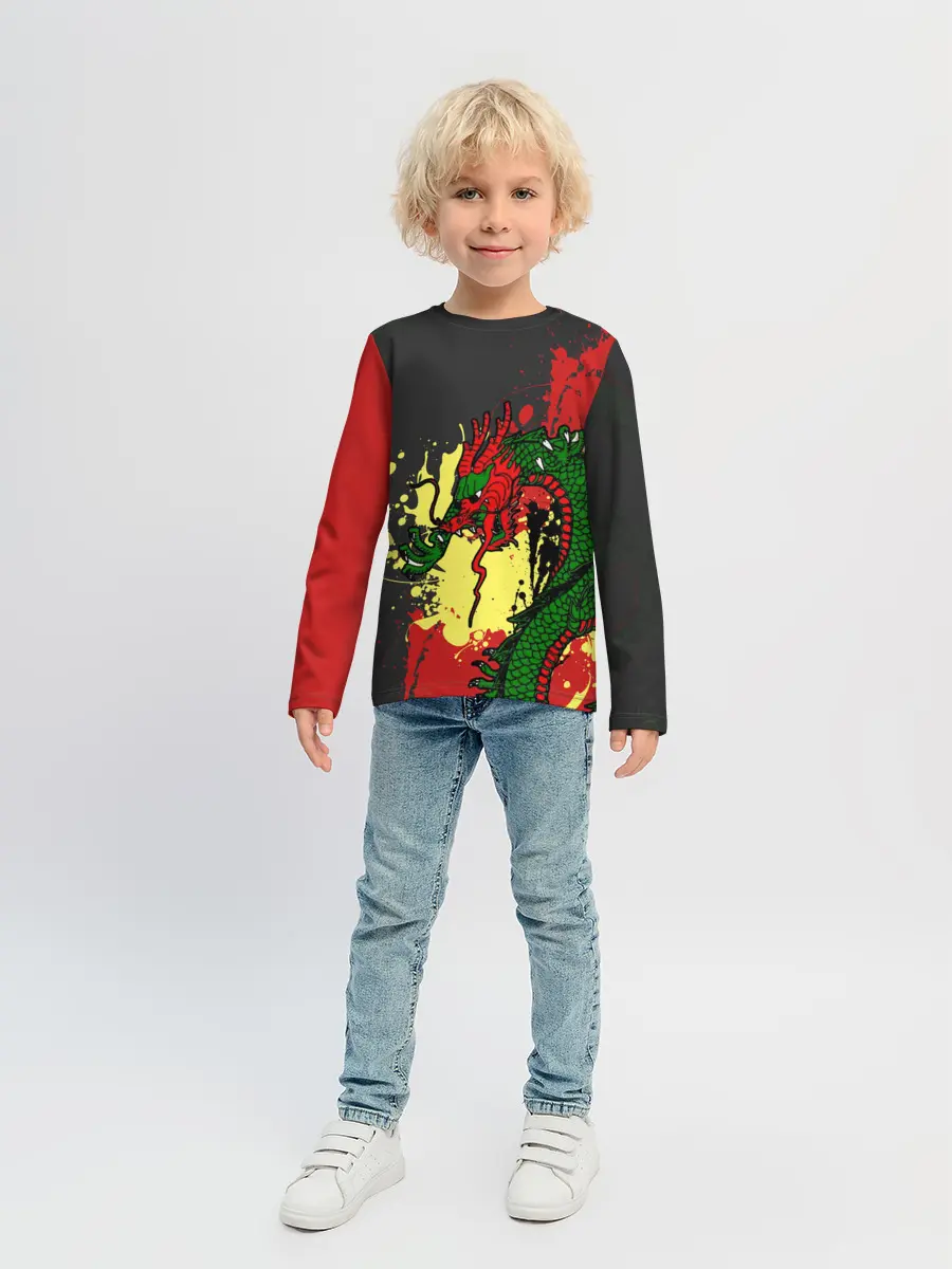 Детский лонгслив / Chinese dragon