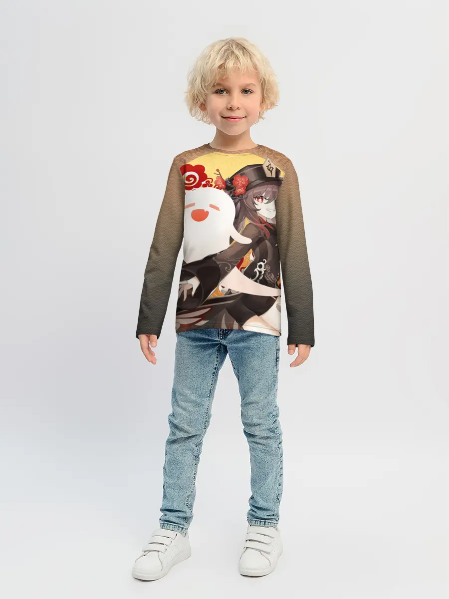 Детский лонгслив / GENSHIN IMPACT HU TAO